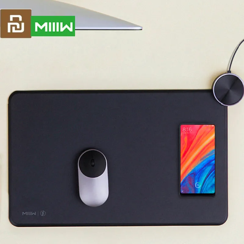Оригинальный беспроводной умный коврик для мыши MIIIW с поддержкой Qi xiaomi Smart home Mi Mix2S