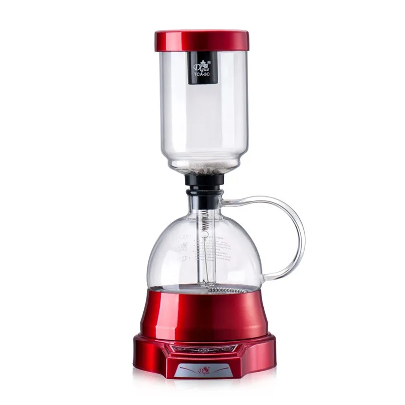 Coffee maker espresso maker Japanese style electric siphon 3 cups vacuum coffee machine brewer drip tea siphon glass pot filter