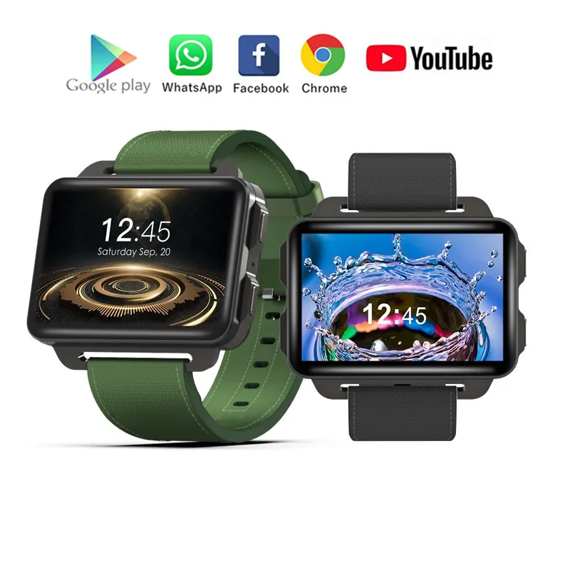 DM99 DM98 Erweiterte Luxus Smartwatch Telefon 2.2 ''IPS 320*240 Smart Uhr  3G Aufruf 1,3 MP Schrittzähler IOS/Android PK AEKU I5 Plus - AliExpress  Consumer Electronics