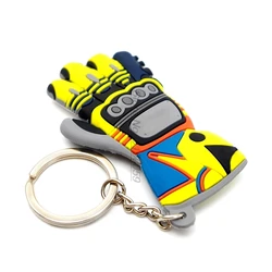 Sleek Motorcycle Keychain with Valentino Rossi Design (Key ring)