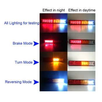 

Accessories Tail lights 3W Car Auto 20 LED Reverse Indicator Lamps 12V-24V