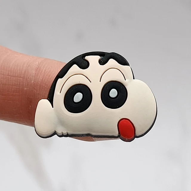 Novelty Design Cartoon With You PVC Shoe Charm Accessories Funny Diy Shoe Buckle Decor Fit Pins Croc Charms JIBZ Kid Party Gift I