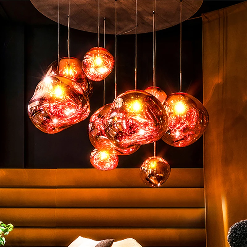 Nordic Modern LED PVC Pendant Lights Designer Lamps Ceiling Art Decoration Hanging Lamp Bar Dining Kitchen Living Room | Лампы и
