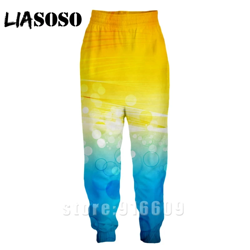 3d принт для мужчин и женщин Psychedelic paint полная длина jogger звездное небо Galaxy детские спортивные штаны Топ аниме повседневные спортивные брюки - Цвет: 9