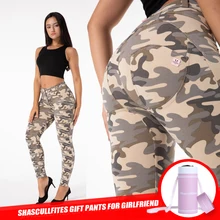 

Shascullfites Skinny Army Jeans Pants Camouflage Stylish Pant Super Stretch Mid Waist Women's Skin Tight Pants Push Up