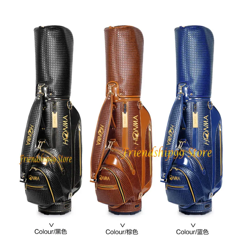 Сумки для гольфа Honma Golf stand Сумка водонепроницаемая большая емкость пакеты мульти-карманы прочная сумка для клюшек для гольфа оборудование с 3 цветами