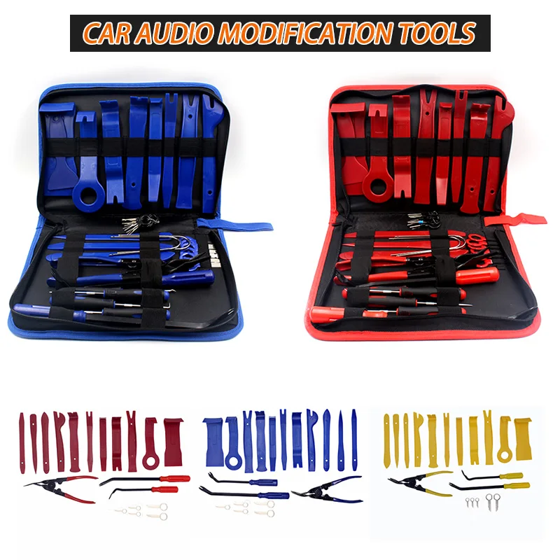 38Pcs Pry Disassembly Tool Car Audio Dash Tirm Panel Terminal Removal