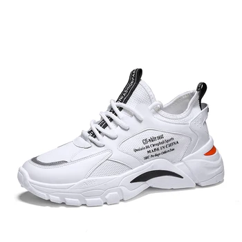 

Men's Air Mesh Sneakers Running Shoes Men Lightweight Walking Jogging Trainers Outdoors Breathable Male Sneakers YG-732