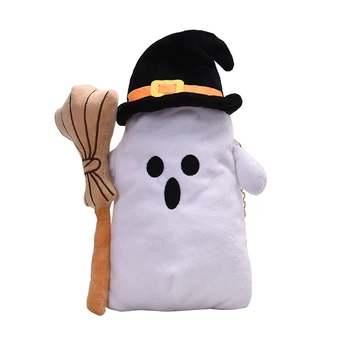 

Funny Witch Chain PlushBag Female Halloween Demon Womens Handbags and Purses 2019 Korean Cartoon Cute Shoulder Bag