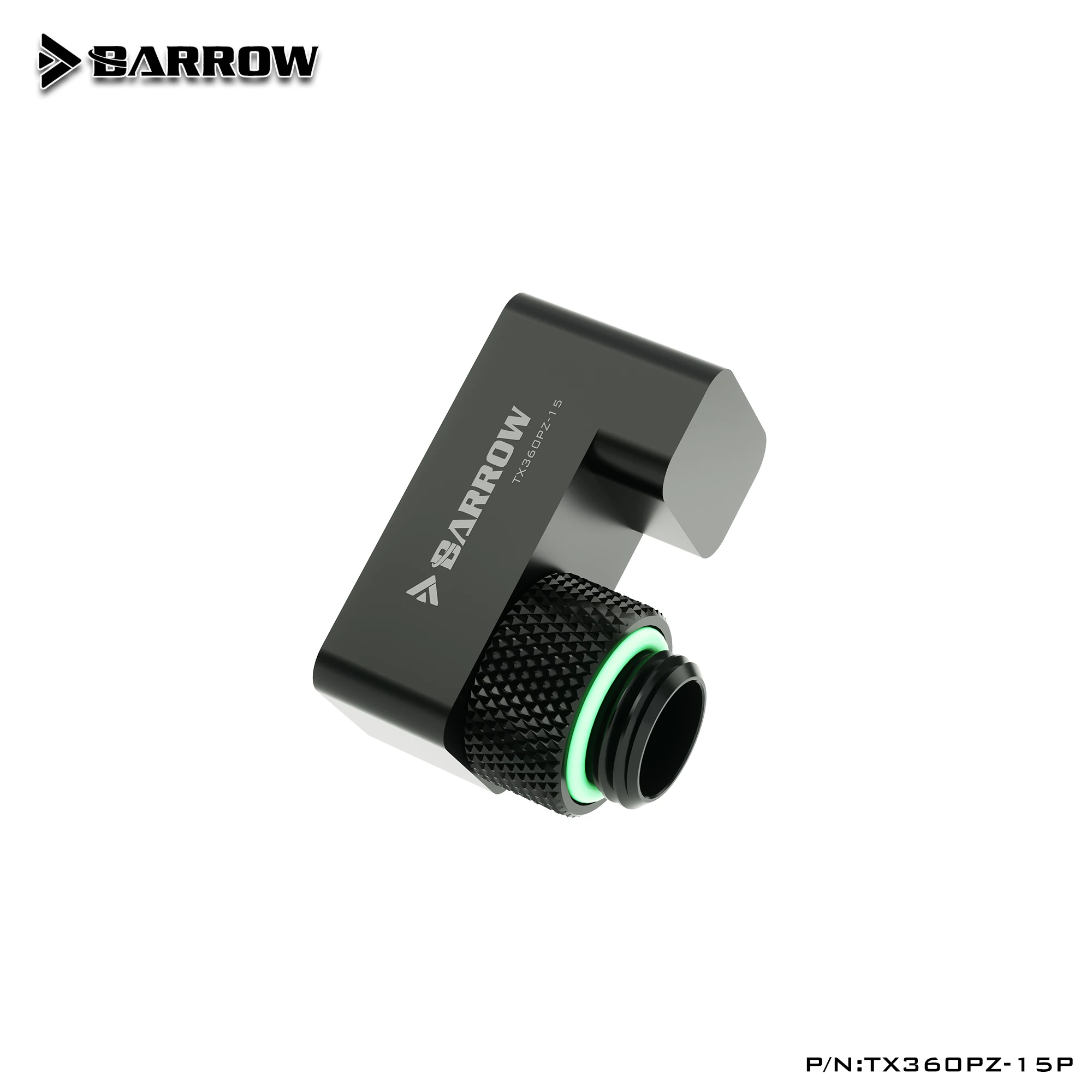 Поворотный офсетный соединитель BARROW G1/4 дюйма 360 подходит для регулировки