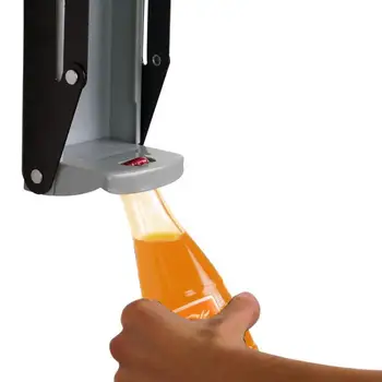 

16oz Can Crusher Wall Mounted Beer Soda Bottle Smasher Home Soda Cans Crushing Recycling Tool