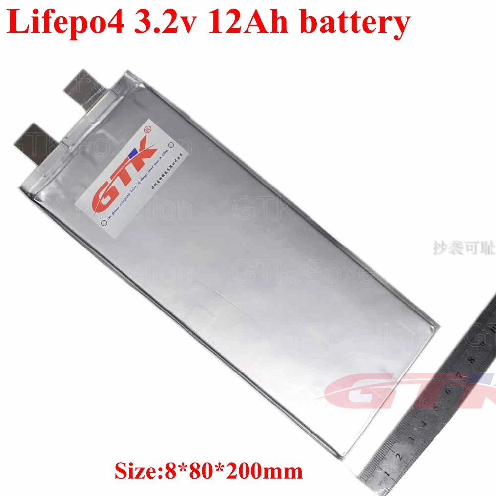 

10pcs 20pcs lifepo4 3.2v 12Ah cell 3.2v 10ah lifepo not lithium lipo 50A for pack diy 12v 10ah power storage motor