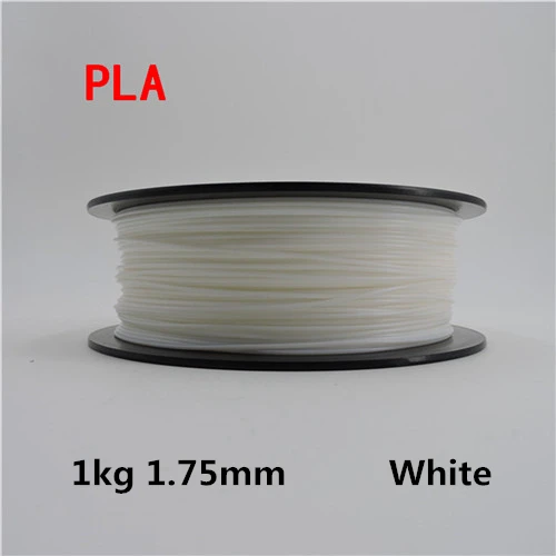 1kg White Только для России! YouSu PLA Высокое качество 1,75 мм 5 м/0,5 кг/1 кг PLA 3d ручка нить для 3d принтера нити для 3d принтера материалы для принтера - Цвет: 1kg White