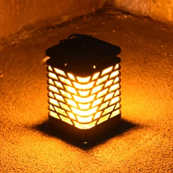 

Solar Flame Lamp Retro Simulation Dynamic Flame Outdoor Waterproof Courtyard Garden Lawn Landscape Lamp