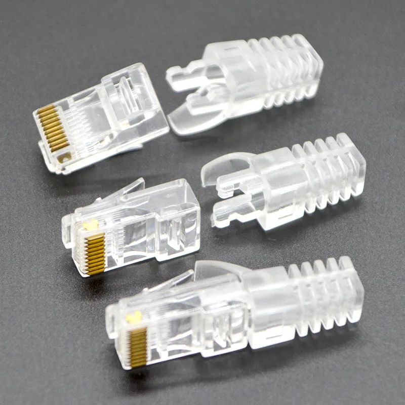 100 шт. сетевой разъем RJ48 10P10C 10 контактов|Соединители| |