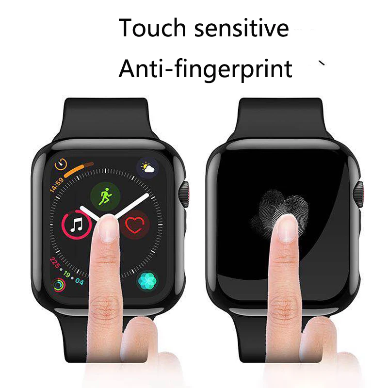 Защитная пленка 360 для Apple watch 5 4 44 мм 40 мм correa 42 мм 38 мм Гидрогелевая оболочка iwatch 4 3 2 1 Аксессуары для часов