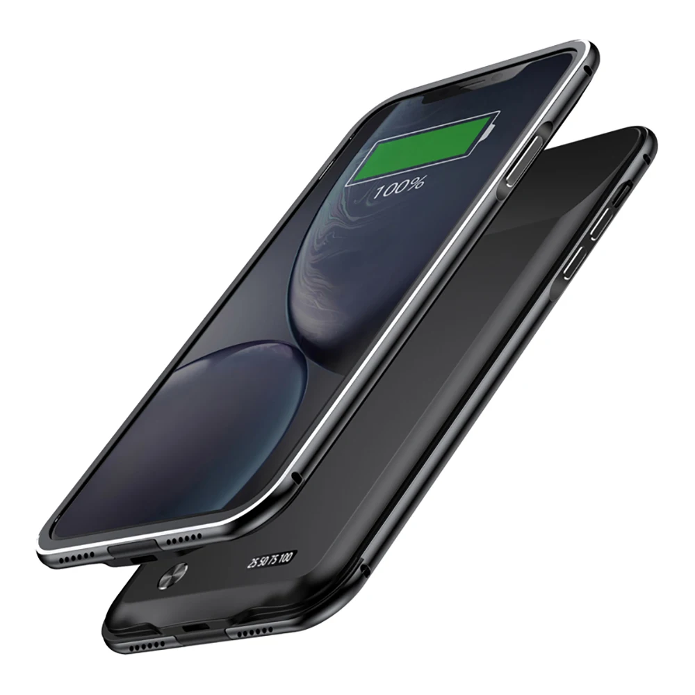 Для iPhone 11 11 11 Pro Max Батарея Зарядное устройство чехол 5000 мАч Внешняя батарея резервного Зарядное устройство Мощность банк Батарея чехол для телефона оболочки Coque