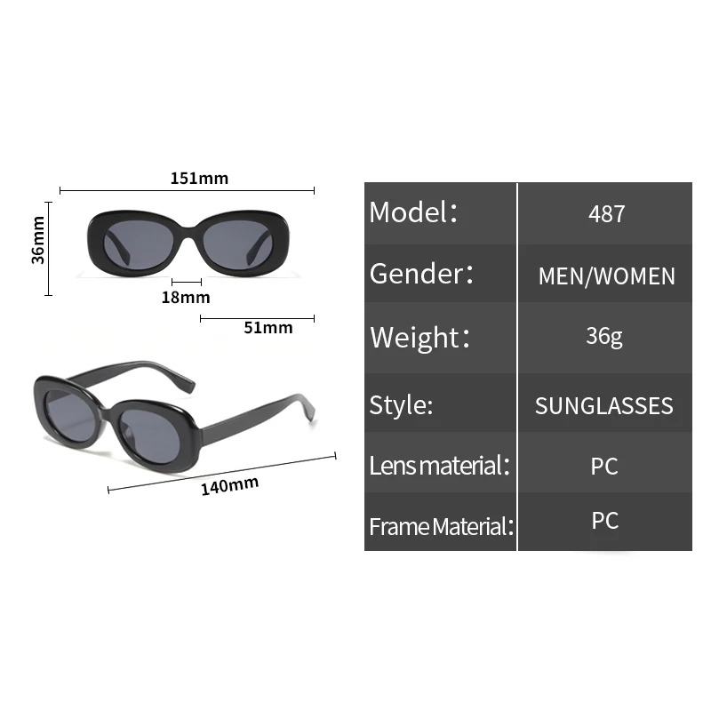 KAMMPT New Oval Big Frame Ladies Sunglass  Fashion Femalle Sunglasses Trendy 2021 Retro Designer Sun Shades Eyewear UV400