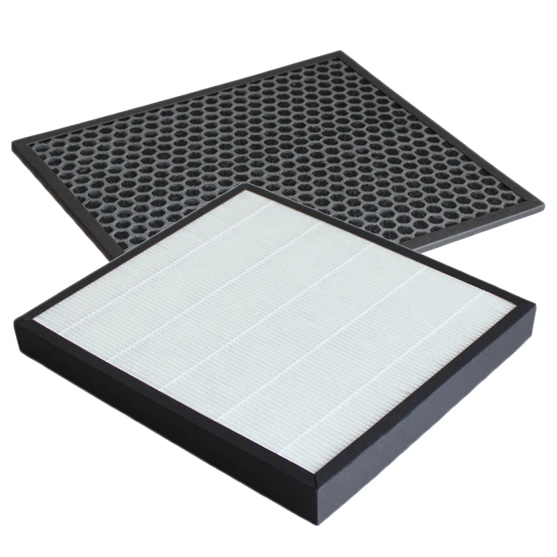 

Dust Filter+Activated Carbon Filter For Panasonic F-PXJ30C F-PDJ30C Air Purifier Air Purifier Filter Cotton Air Purifier Parts