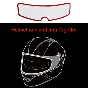 

Rainproof And Fog-proof Lens Patch Motorcycle Helmet Anti-fog Film 6XDB
