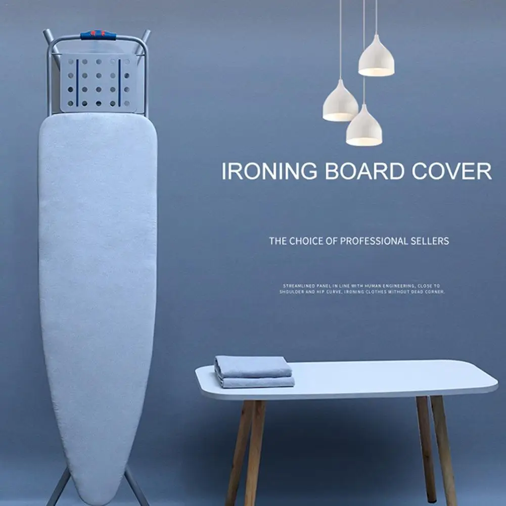 Cotton Solid Color Ironing Board Cover Elastic Edging Ironing Board Cover For Ironing Cloth Guard Protect Delicate Garment