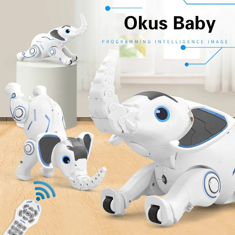 Fisca Perro Robot Control Remoto – Juguete Interactivo Con Voz, Baile Y Modo Programable Para Niños De 3 A 12 Años
