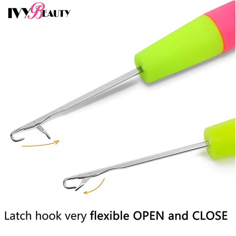 High Strength Polyester Thread  Weaving Thread Hair Extension - Crochet  Hook Needle - Aliexpress