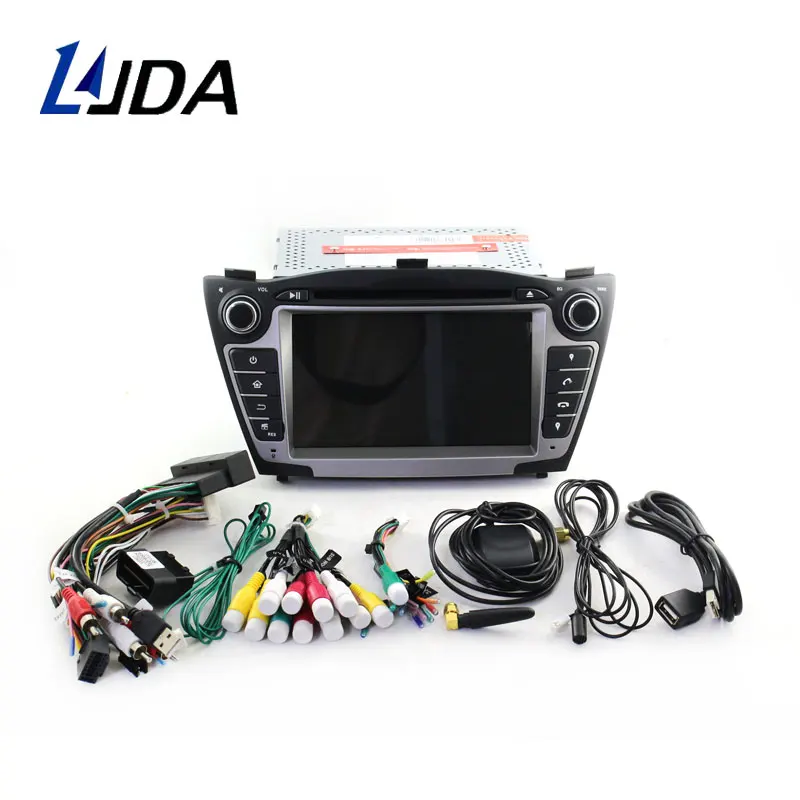 LJDA Android 9,0 автомобильный dvd-плеер для hyundai Tucson/IX35 2011 2012 2013 gps Navi Стерео 2 Din автомагнитола 4G+ 64G Мультимедиа DSP