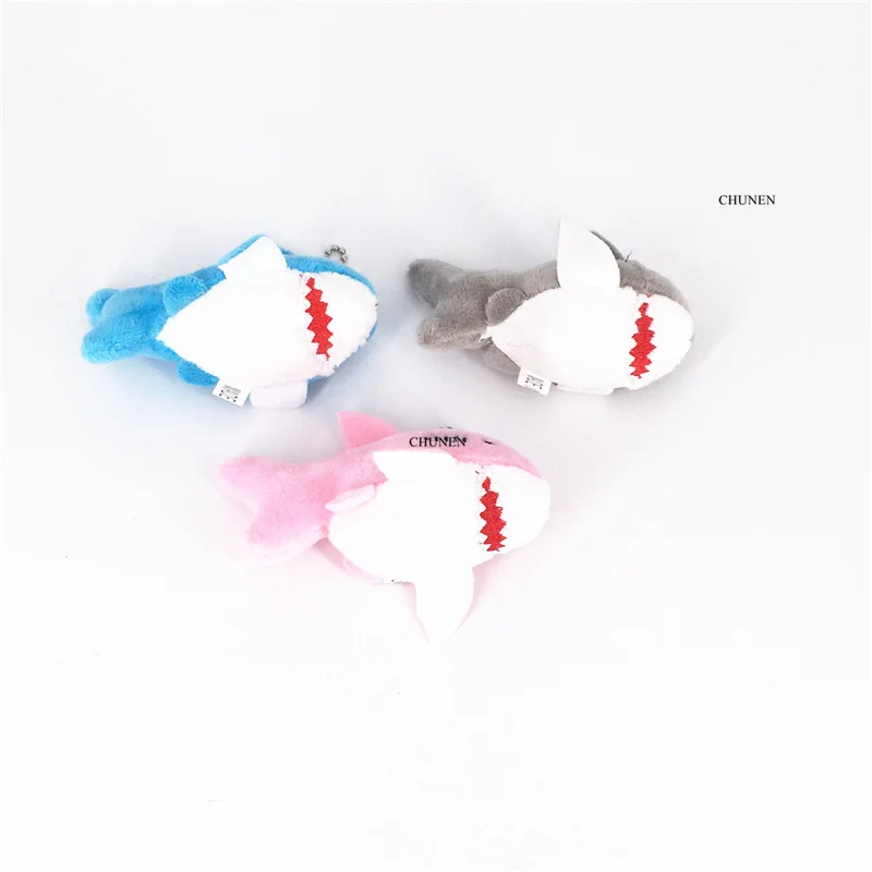Size 7CM And 18CM , Small Shark Plush TOY DOLL ; Stuffed TOY Plush Accessories 3