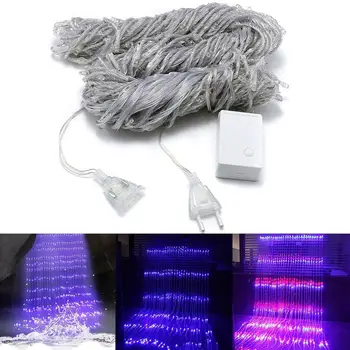 

Christmas LED Waterfall Meteor Shower Rain String Light Holiday LED Decorations 3X3M/6X3M Bedroom For Home Decorative Light Z9S3