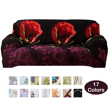 

Meijuner 3D Sofa Cover Rose printing Elastic Slipcovers Elastic All-inclusive Couch Cover sofa Covers For Living Room Y416