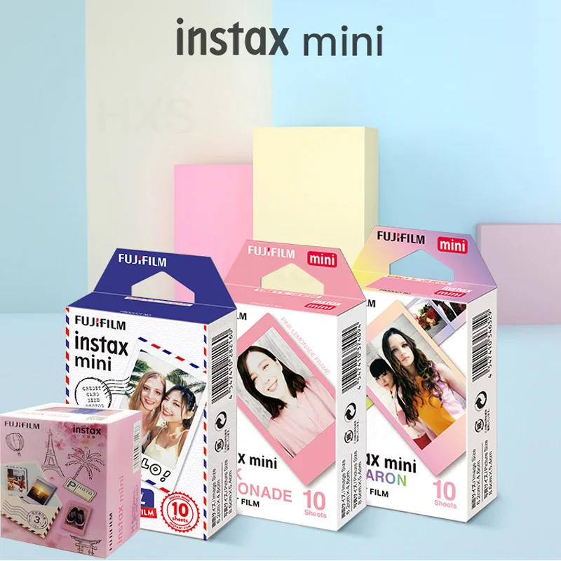 Fujifilm Instax Mini 9 пленка дорожная розовая подарочная упаковка для FUJI мгновенная