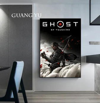 

The Game of Ghost of Tsushima Posters and Prints Wall Art Canvas Painting Posters Modern Pictures for Living Room Home Decor