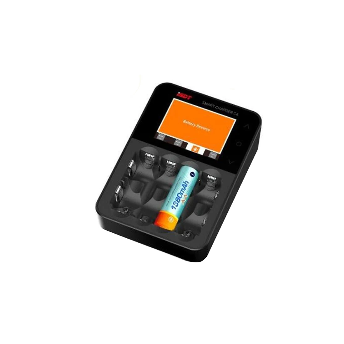  Original ISDT C4 8A Touch Screen Smart Battery Charger Screen With USB Output For 18650 26650 AA AA - 4000252470965