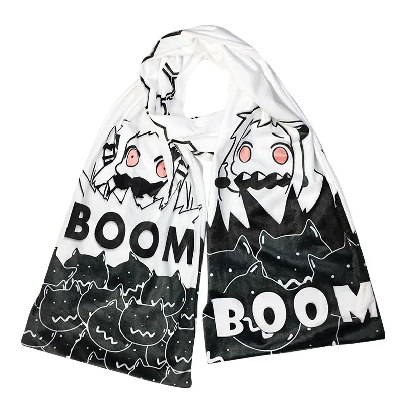 

Anime Kantai Collection Shimakaze Hoppou Northern Princess Cosplay Neckerchief Unisex Scarf Couple Muffler Christmas Gift