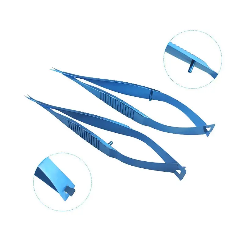

Ophthalmic Vannas Capsulotomy Scissor Ophthalmic Eye Instrument