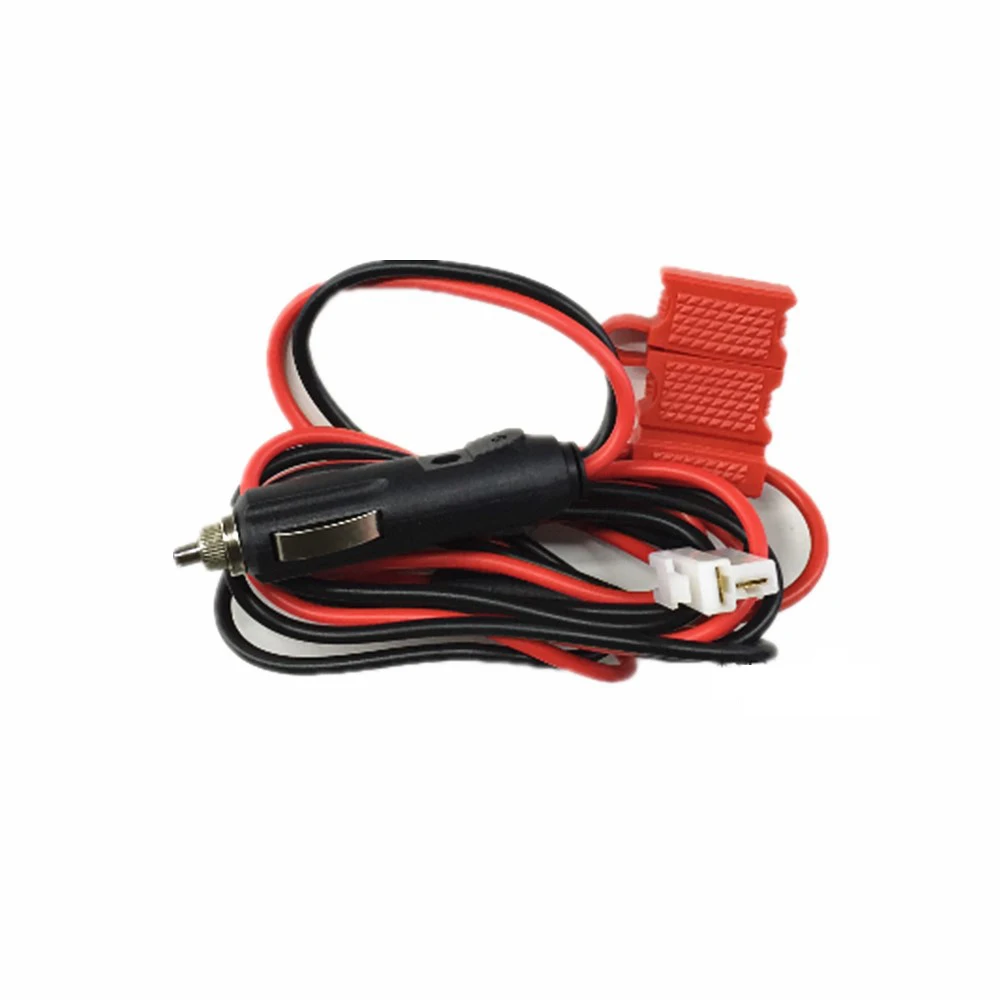 Yaesu FT-1807 FT-1907 FT-7800 FT-7900 FT-8900 Radio Accessories 2.5M T Tpye Cigarette Power Supply Cable Cord Connector