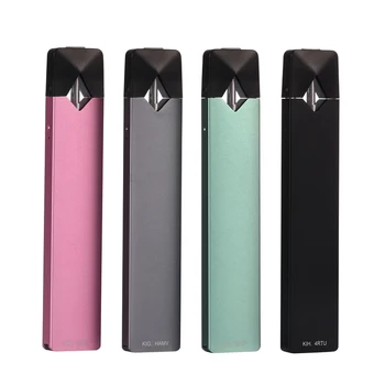 

Kluso Mini E Cigarette Starter Kit 280 mah Device Battery with 4 Pcs 0.9ML Capacity Cartridge Pods Good Work with Myle Pods