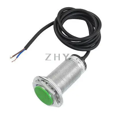 

90-250VAC 300-400mA 10mm Sensor NO 2 Wires Flat Head Proximity Switch