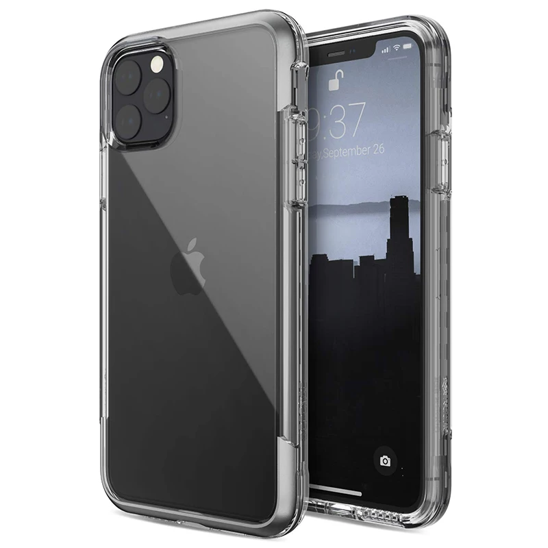 X-Doria Defense Air Phone Чехол для iPhone 11 Pro Max военный класс падение проверенный чехол для iPhone 11 Pro Алюминиевый Чехол - Цвет: Silver