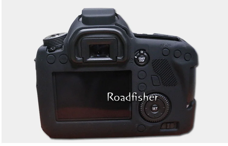 Roadfisher Черный Камо силикагель камера защитная крышка-чехол Корпус для DSLR Canon EOS 700D 6D 5D3 5DS 5DR 5D4 70D 80D 100D