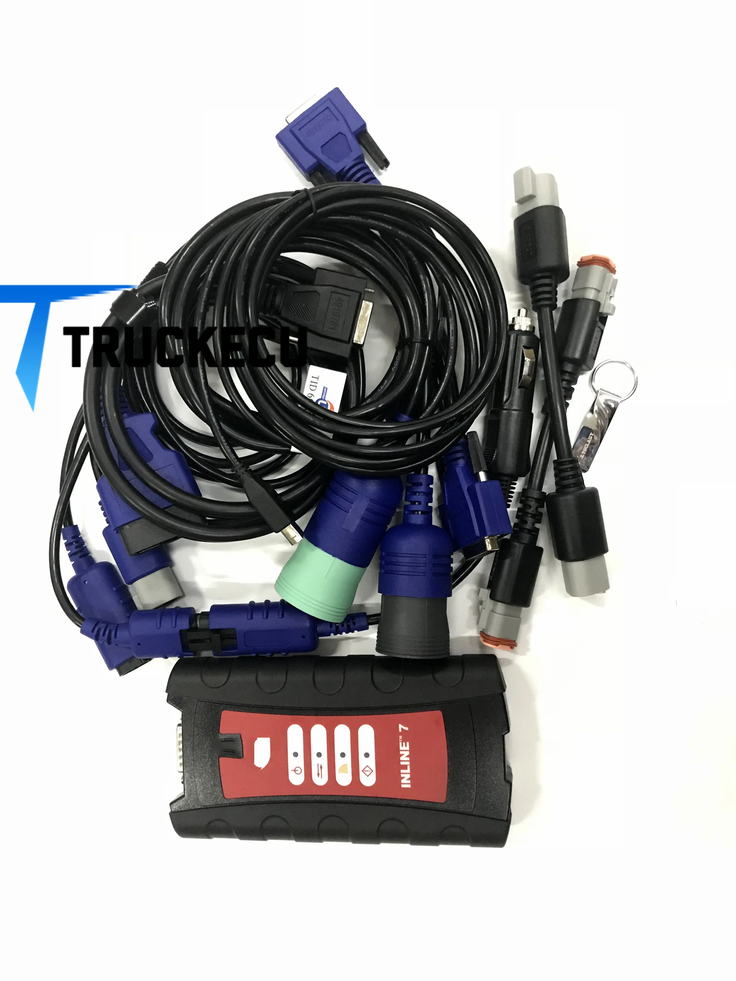 

inline7 Inline 7 Data Link Adapter truck excavators diagnostic kit+ Insite pro 8.5 inline6 inline5 J1939 protocol diagnostic