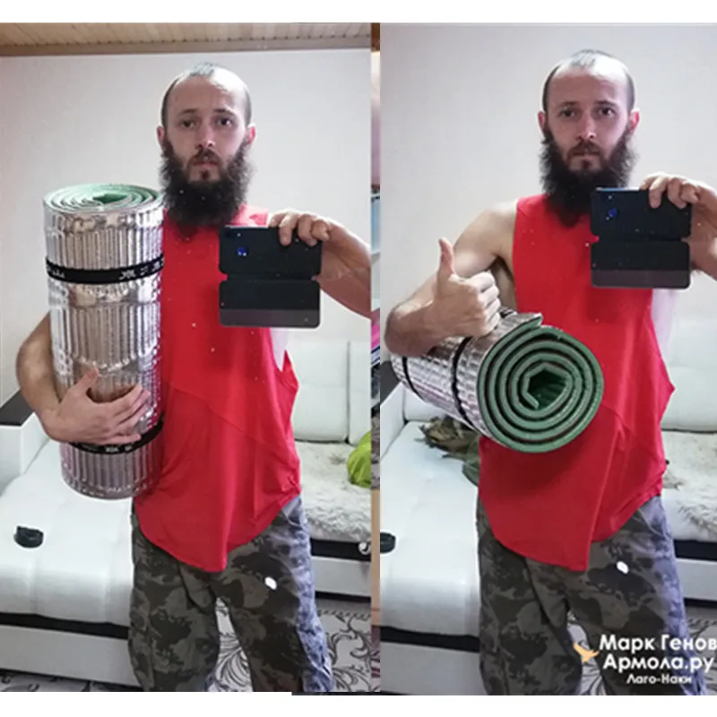 VILEAD IXPE пенопластовый утолщенный зимний коврик для кемпинга 180*55*2 см