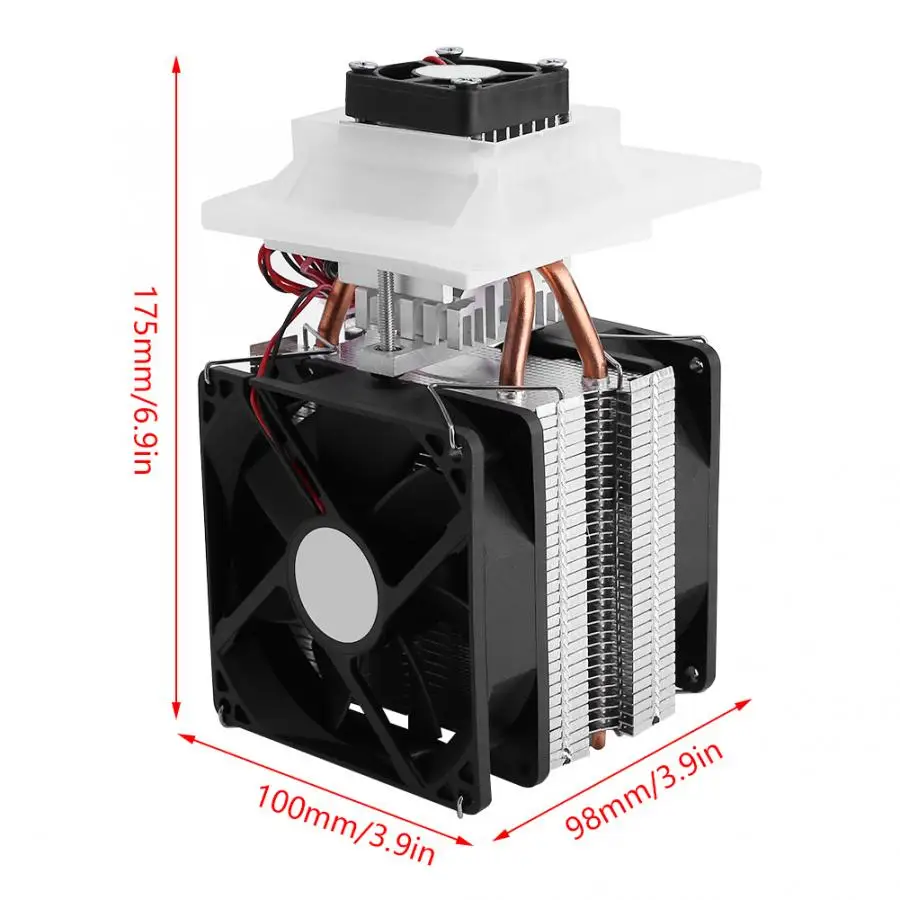 12V 72W фары для полупроводниковое охлаждение термоэлектрический воздушный вентилятор охлаждения осушения Системы