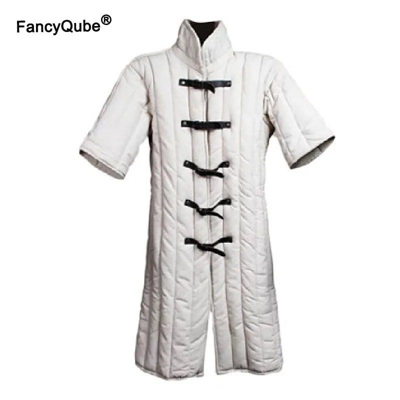 Женский костюм Gambeson куртка средневековый для косплея викингов с короткими