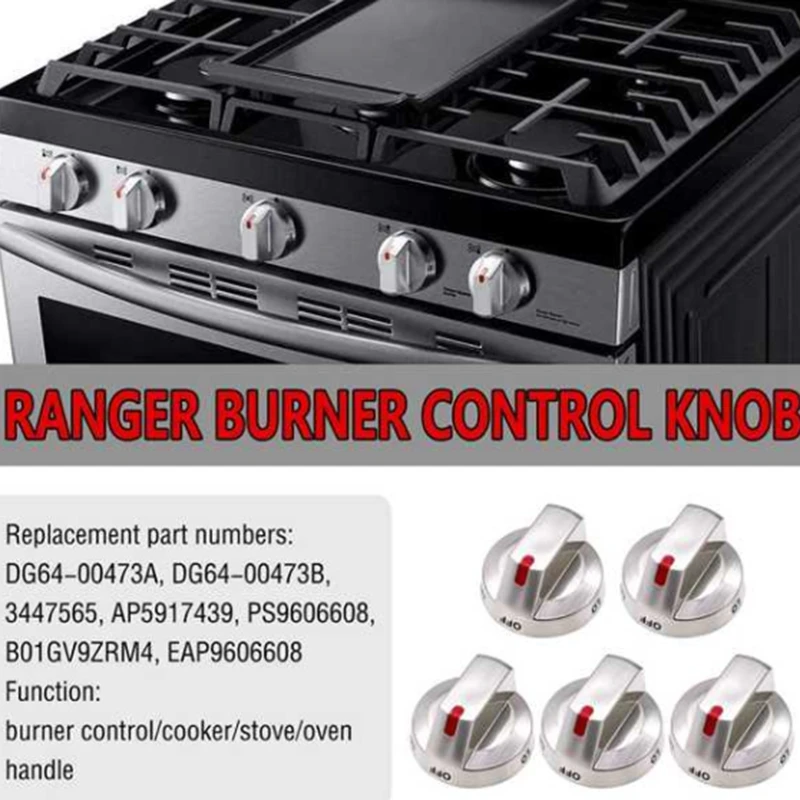 MLGB DG64 00473A for Samsung Gas Range Oven AP5917439 PS9606608 DG64 00472A 4PackCookware