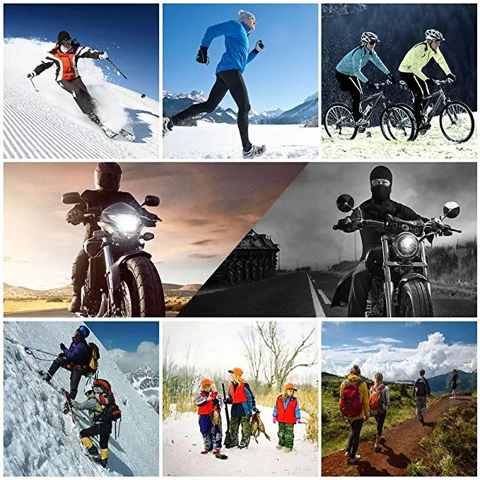 Balaclava Ski Mask Motorcycle Cycling Thermal Windproof and Waterproof 7