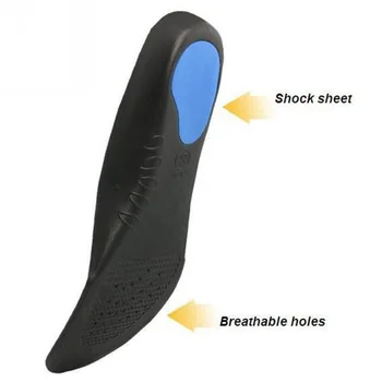 

Hot sale 1Pair EVA High Memory Orthotic Foam Foot Heel Cushion Arch Insoles Shoe Pads