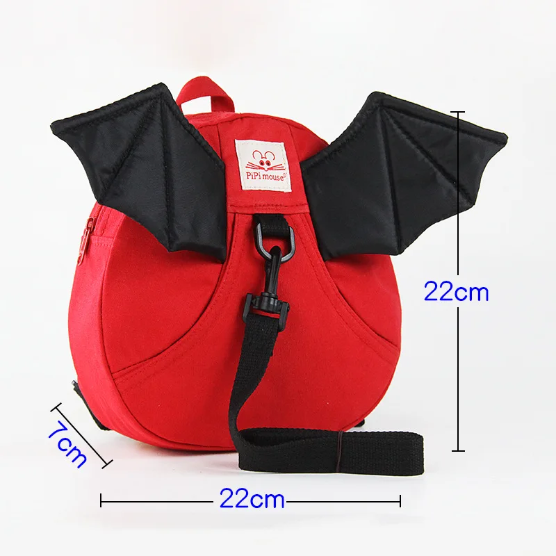 

Pipimouse peepee shu Little Devil Anti Lost Backpack Baby Little Angel School Bag Children 1-3 Years Old Kindergarten