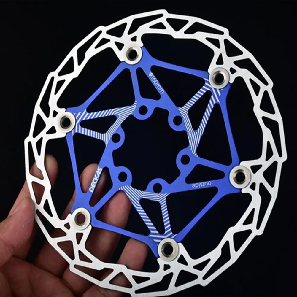 GloryStar, 1 шт., 160 мм, плавающий диск, шестиконтактный плавающий диск, Ультра-яркий светильник, тормозной диск для горного велосипеда, уменьшает теплоотдачу